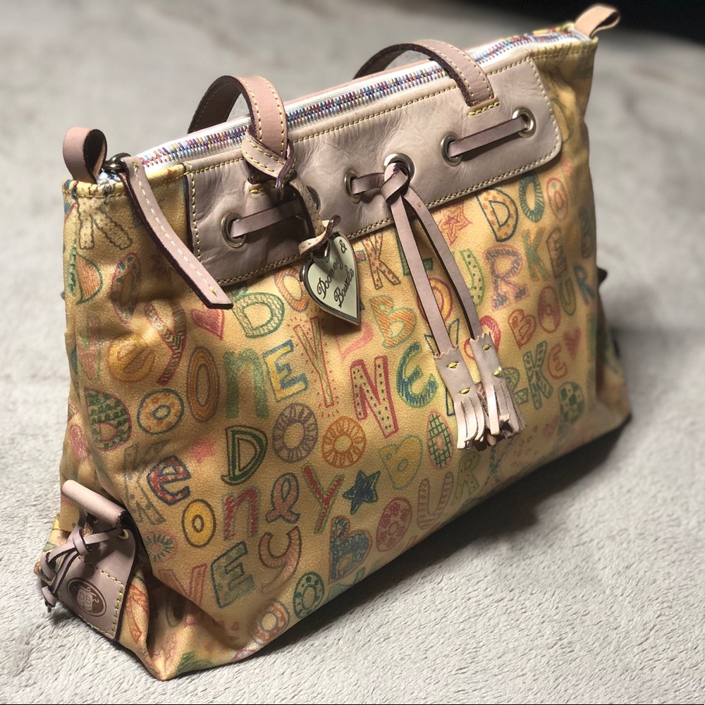 Vintage Dooney and Bourke colorful